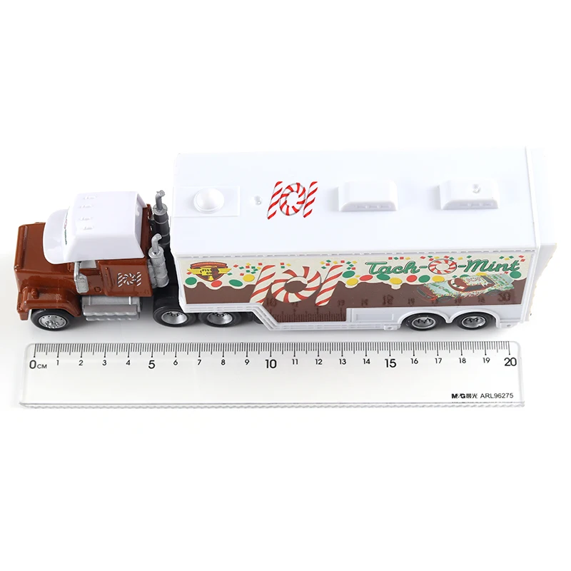Тачки disney Pixar тачки Mack Uncle № 101 Tach O Mint Racer's Truck литая игрушка автомобиль свободный 1:55 в disney Cars3