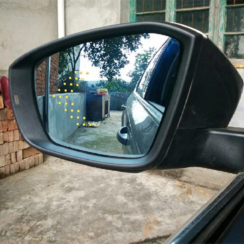 Совершенно новые синие широкоугольные очки с подогревом для бокового зеркала