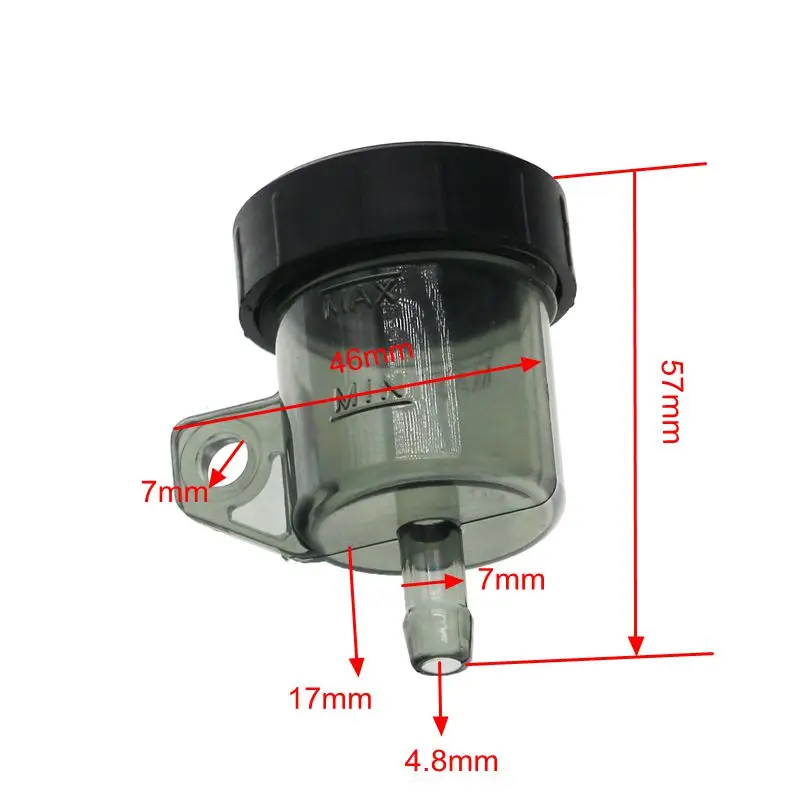 LMoDri Универсальный мотоциклетный передний задний тормозной бак резервуар для