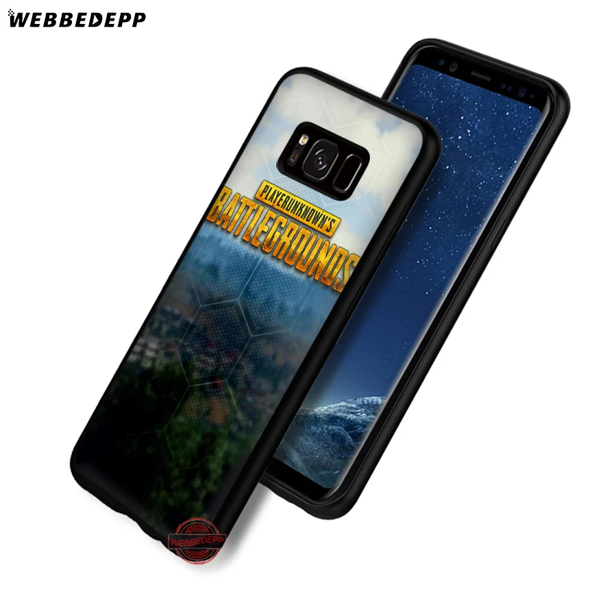 WEBBEDEPP PUBG мягкий чехол для Samsung A6 A7 A8 A9 J6 2018 S6 S7 S8 S9 S10E S20 Ultra Note 8 9 10 Lite Plus | Мобильные