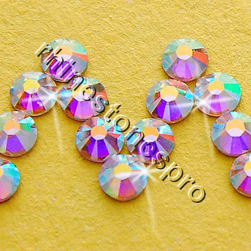 

Ss5 Swarovski Elements Clear AB(001AB) 1440 шт. 5ss Горячая фиксация на кристаллах