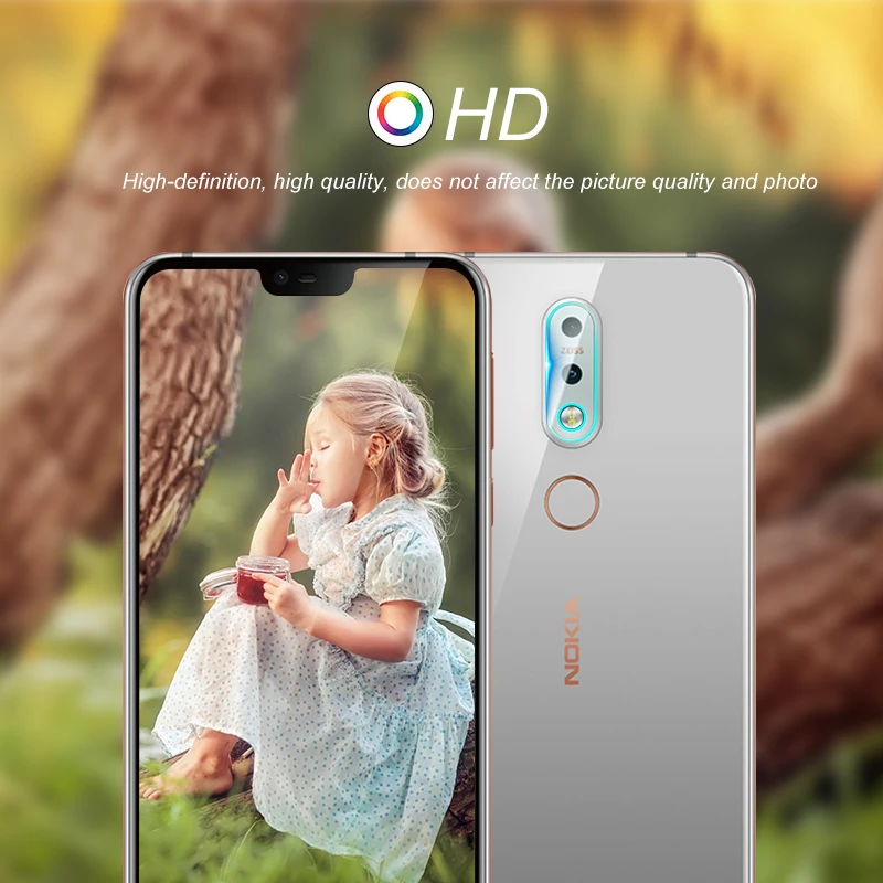 2 шт Стекло для Nokia X71 X7 X6 X5 7 Plus Nokia 6 8 Sirocco 7,1 8,1 5,1 6,1 Plus закаленное стекло задняя крышка для объектива камеры защита экрана