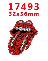 PR-17493 Наборы для творчества Герой мультфильма с плоской задней частью Плоские наклейки 30 штук. PR-17399-17845 - Цвет: PR-17493