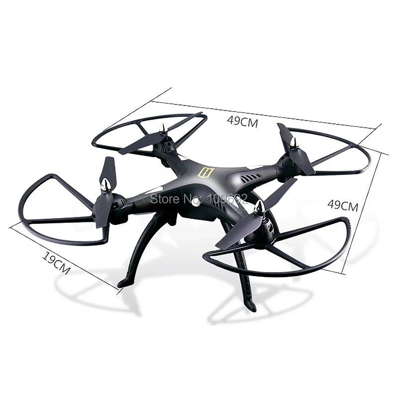 Оригинальный H899 Радиоуправляемый квадрокоптер HuanQi 899 большой Дрон HQ899 UAV 2 4G 4CH