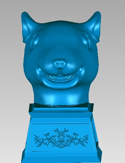 3D модель для ЧПУ 3D резная скульптура машина в формате STL файлов западная культура, старый летний дворец Китайский Зодиак