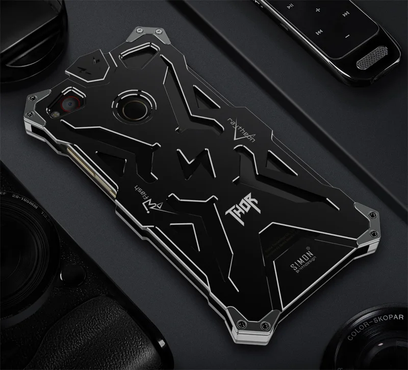 Саймон ZTE Nubia Z11 мини S металлический корпус Панцири Тор Ironman Алюминий