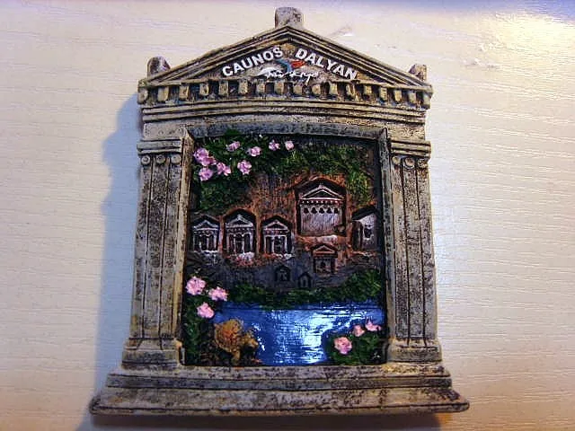 Магниты на холодильник Kano Турция и руины канала Лиона | Дом сад