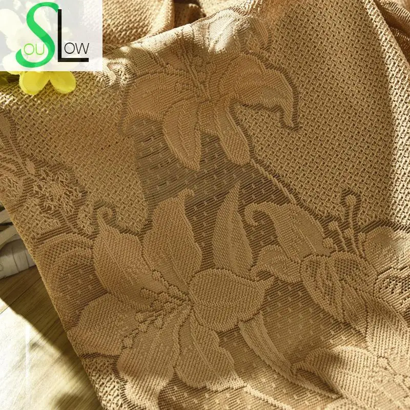 Современные жаккардовые шторы Slow Soul с нефритом белыми бежевыми черными