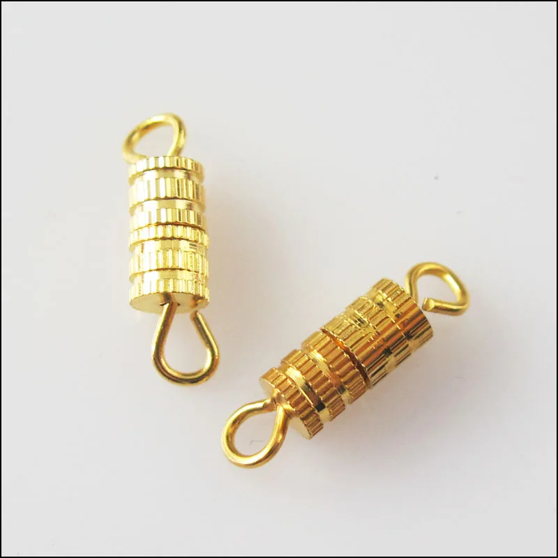 Фото 50 шт. крошечные коннекторы для ожерелья 4 х15 мм|connectors gold|connector claspconnector 3 |