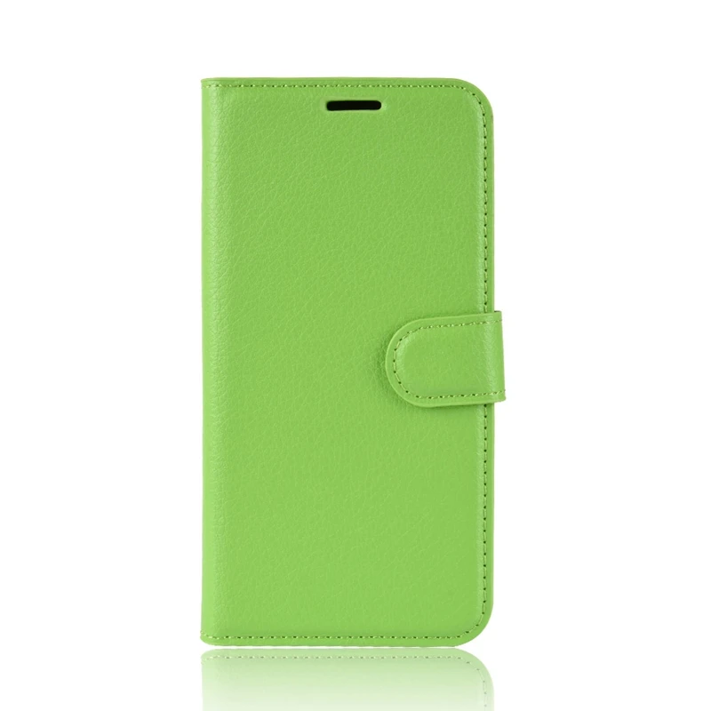 Чехол-подставка для Alcatel 1 S, роскошный флип-кошелек из искусственной кожи, деловые чехлы для телефонов Alcatel 1 S 5024D 1 S, чехлы на заднюю панель - Цвет: Green