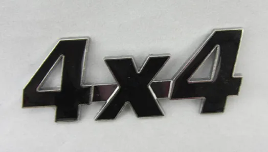 2 шт. металлические качественные наклейки Эмблемы автомобилей 4x4 слова