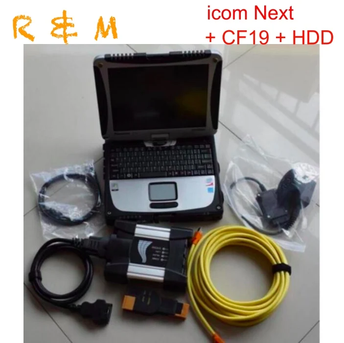 Для BMW ICOM NEXT сканер 2018 новое поколение с icom next HDD + cf19 ноутбук для bmw обновление a2 b c