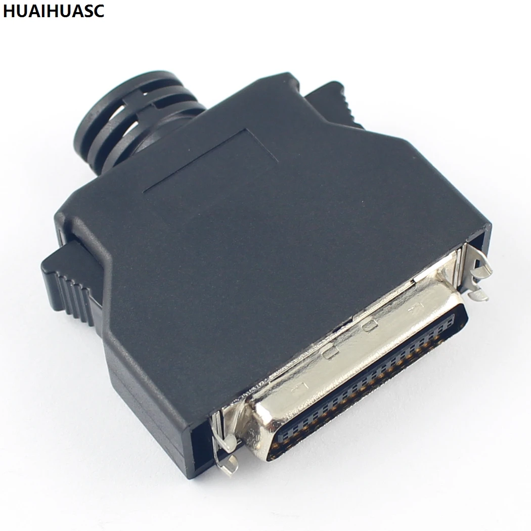 1 шт. SCSI 36 Pin MDR мужской CN разъем под пайку корпус соединителя комплект щит для сборки кабеля