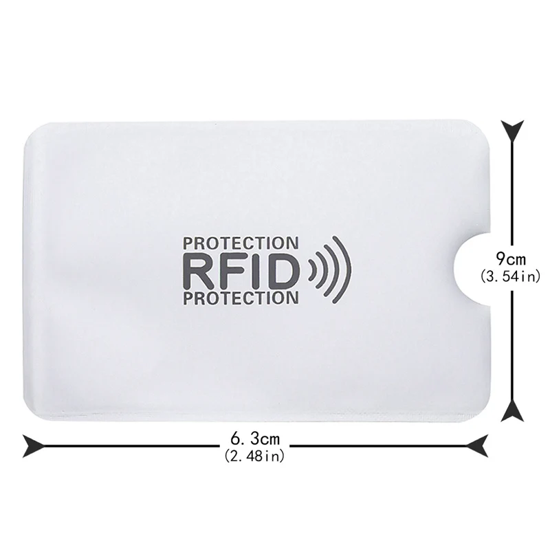 10 шт./компл. Анти Rfid Бумажник Блокировка считыватель банк держатель для карт Id