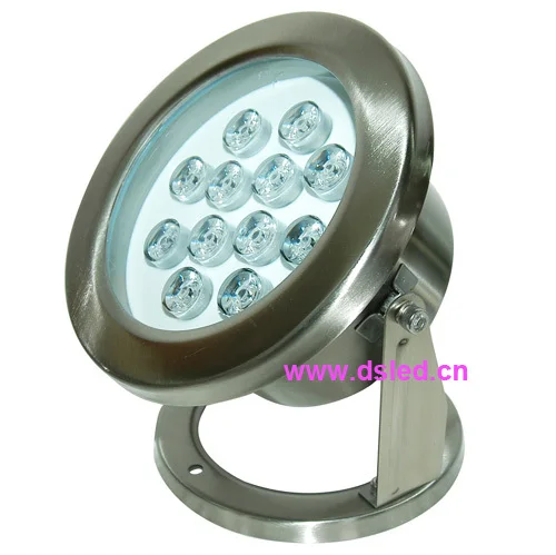 

Free shipping by DHL !! Waterproof,outdoor stainless steel 12W LED spotligh,LED outdoor light,12V DC,IP68,DS-10-39-12W
