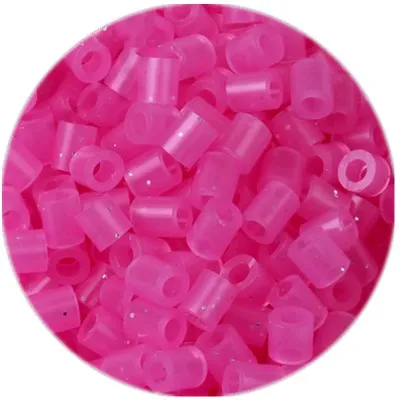 rose red Новые 12 цветов Perler бусины 3D Головоломка Развивающие игрушки Speelgoed 500 шт./пакет 5 мм Хама бусины игрушки для детей Juguetes - Цвет: rose red