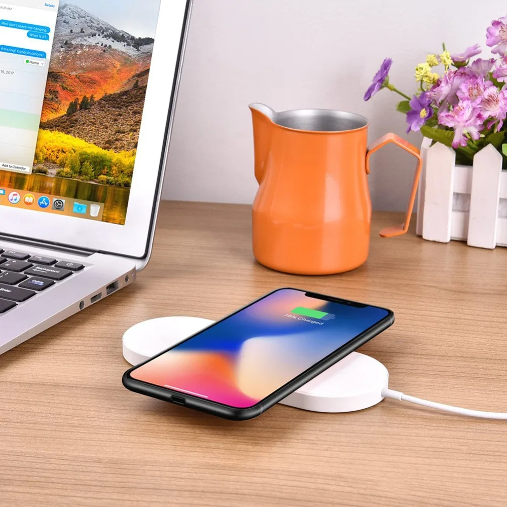 Беспроводное зарядное устройство для Apple Watch кабель быстрой зарядки iPhone X XS XSMAX XR 8