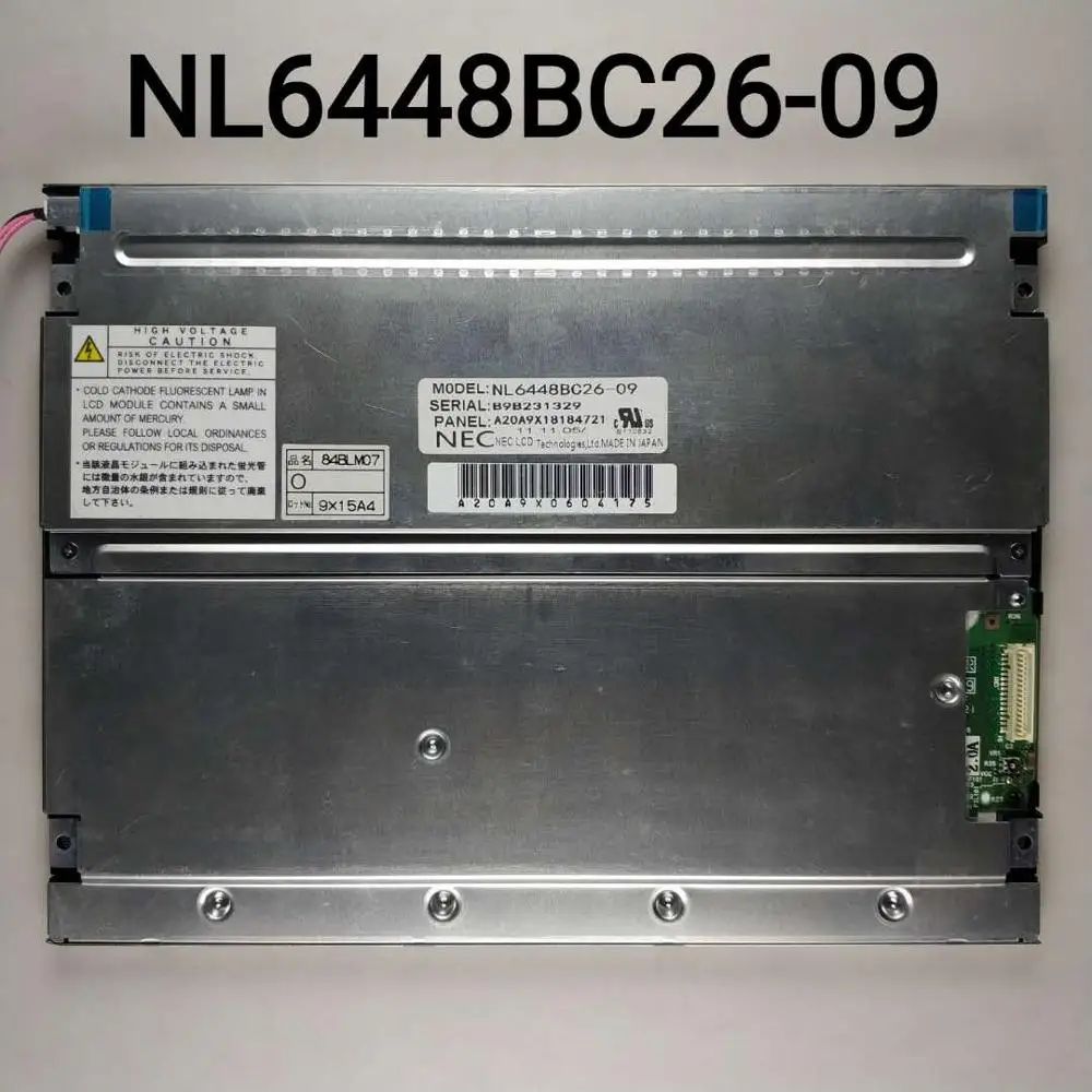 

NL6448BC26-09 NL6448BC26-25 8.4 inch 640*480 LCD Display Panel for NEC