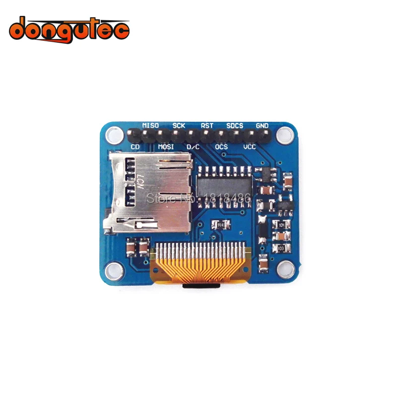0 95 дюймов 96x64 красный зелёный синий SSD1331 Привод IC OLED коммутационная плата 16 бит