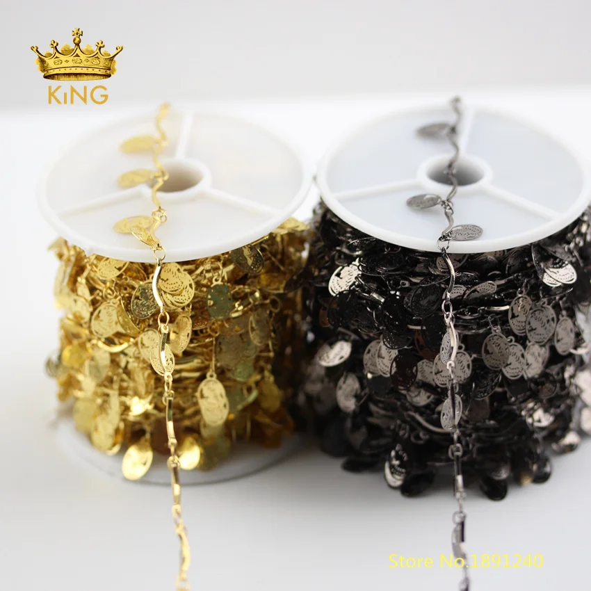 

5meter Oval Shape Copper Charms Girl Chains Findings,Gold/Gunmetal Plating Chains,Healing Necklace Fine Jewelry Boho Chain ZJ232