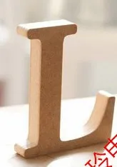 Коричневый 1 шт. DIY домашний декор деревянная буква 26 дерево Английский алфавит свадебное украшение DIY ручной работы украшения ремесла аксессуары - Цвет: Коричневый