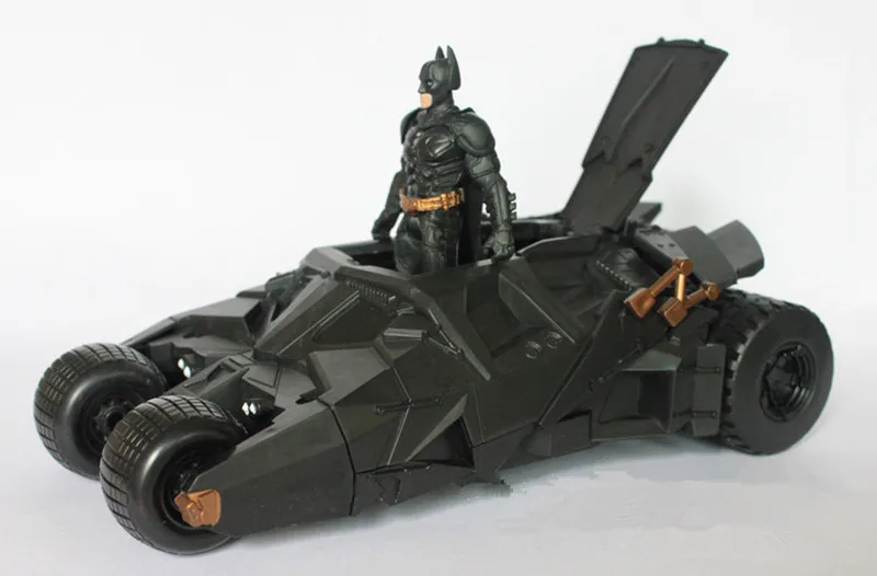[Новинка] супергерой 2 в 1 Batmobile и Бэтмен неваляшка файтинг автомобиль игрушечный +