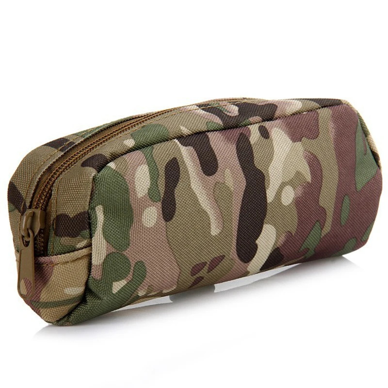 Прочные солнцезащитные очки случай камуфляж Molle молнии коробка Случаи Открытый