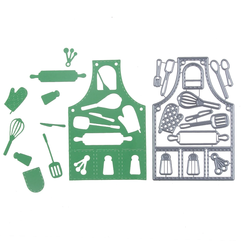 Горячие кухня набор инструментов металлический трафарет для Скрапбукинг