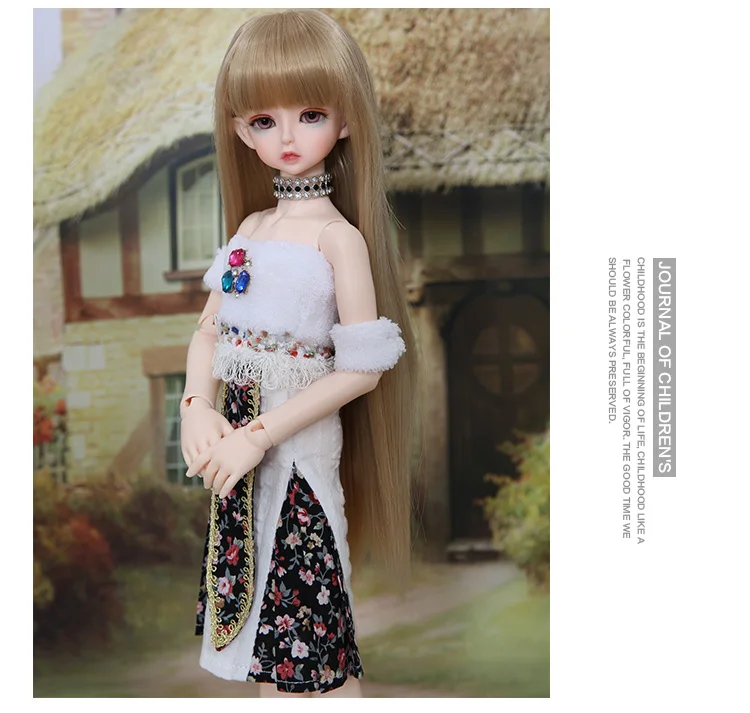 BJD кукла маленькая девочка драгоценный камень Komat Koori Dain& Rang одежда 1/4 красивая одежда для девочки тело кукла аксессуары