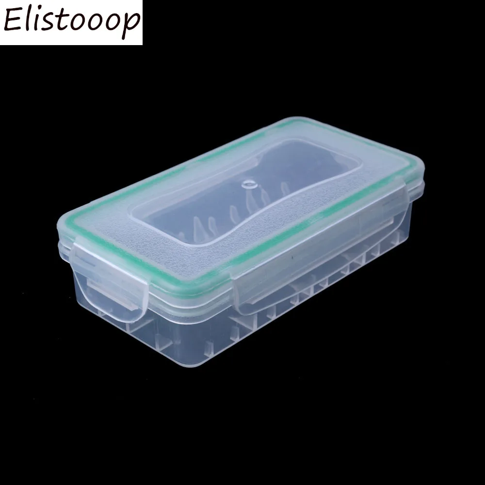 Elistooop 5 шт. коробка для батарей портативный маленький чехол жесткий пластиковый