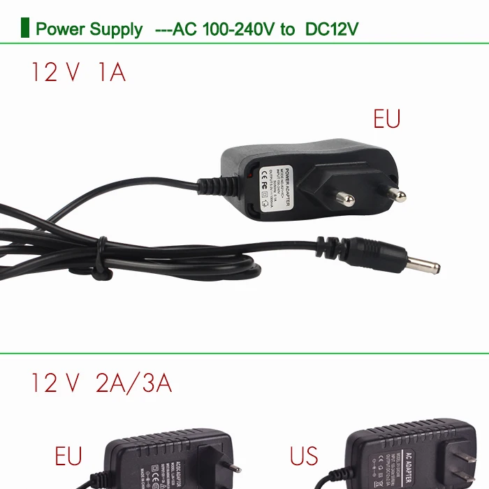 Goodland 12 V источник питания DC12V адаптер питания трансформатор AC 110V 220V до 12 преобразователь напряжения 3A 5A 6A 8A 10A для светодиодной ленты 12 V