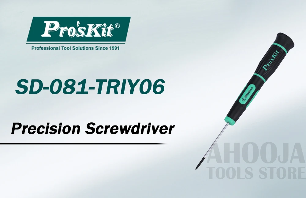 Pro'sKit 0,6 мм Y Тип Прецизионная отвертка Многофункциональный Ремонт Открытые Инструменты Отвертки для iphone 7 телефон инструменты обслуживания