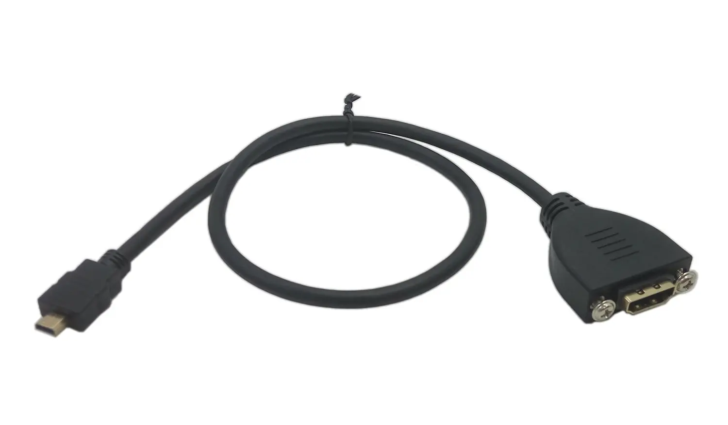 Позолоченный высокоскоростной Micro HDMI совместимый штекер к Женский Удлинительный