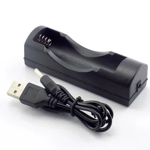 Провод адаптер штекер для 18650 Зарядное устройство USB порт зарядки кабель постоянного тока 5 в 3,5 мм для фонарика фонарь