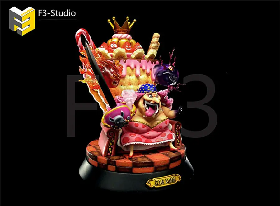 Комиксов клуб one piece F3 SD четырех императоров большой мама gk каучуковая фигурка содержат светодиодные игрушка для коллекции