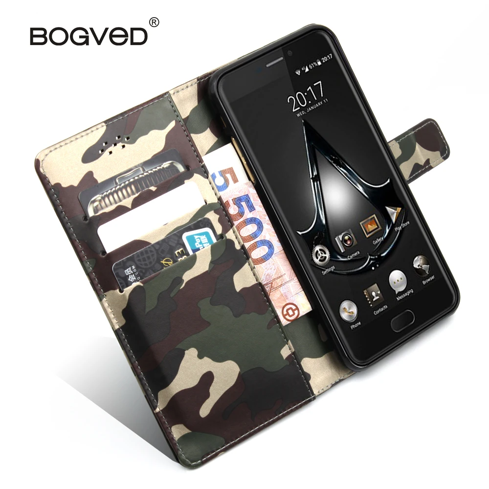 Для Ulefone Близнецы камуфляж держателя карты PU кожаный чехол Coque для телефона Fundas|case