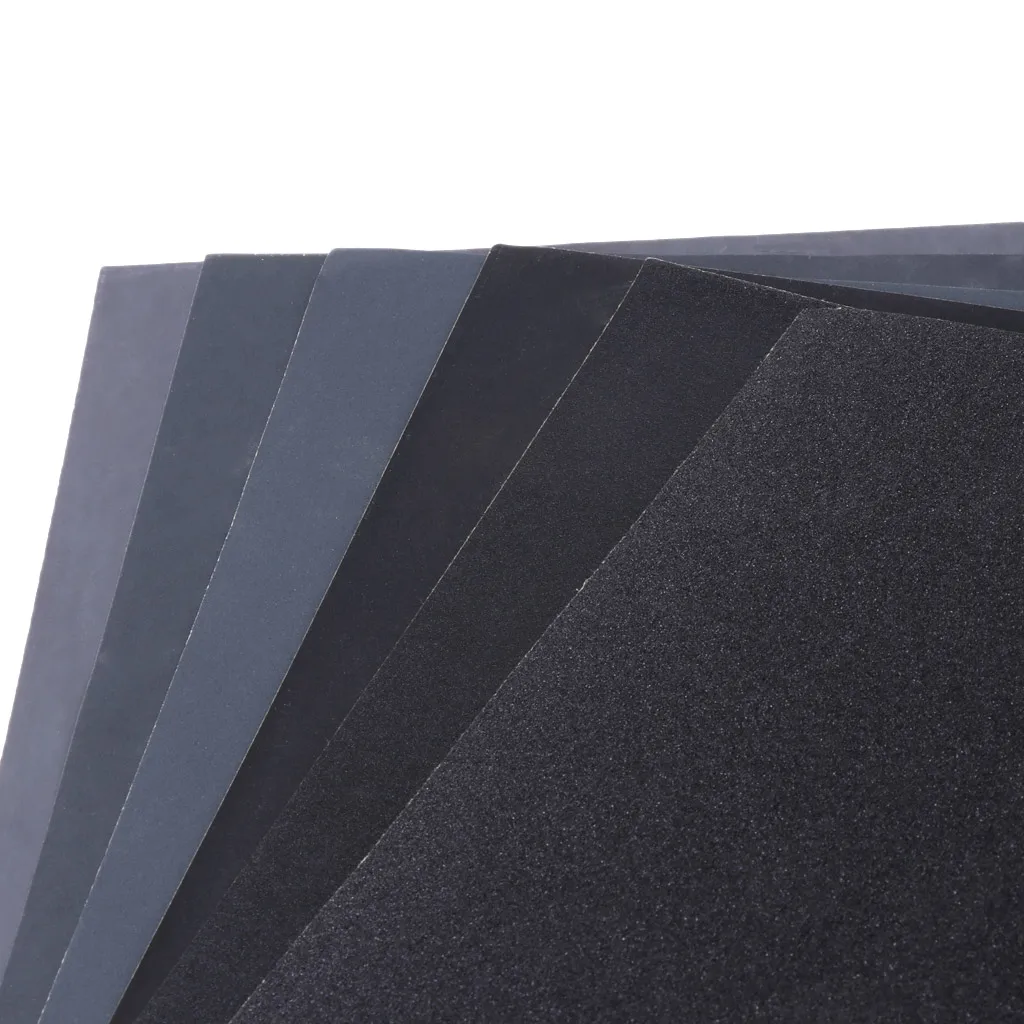 

100/240/400/600/1000/2000 Grit Aluminium Oxide Wet & Dry Abrasive Sanding Paper