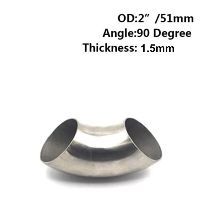 Запасные части изгиб сварные локоть трубы аксессуары комплект замены 51 мм x 1 5