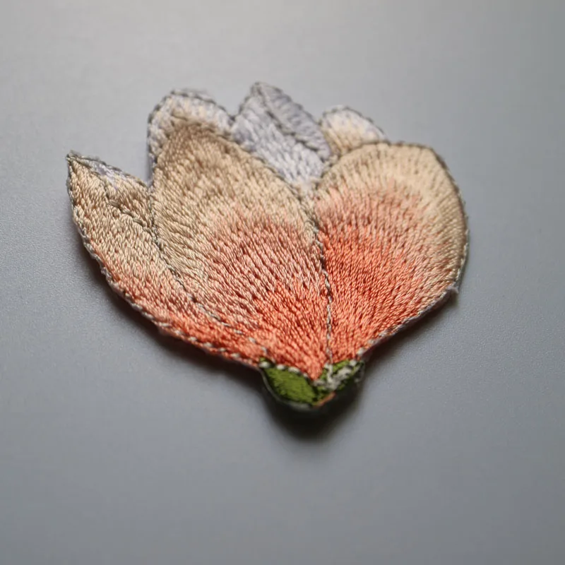 2 шт./компл. высокого качества глажка вышитые нашивки цветы клеящиеся утюгом