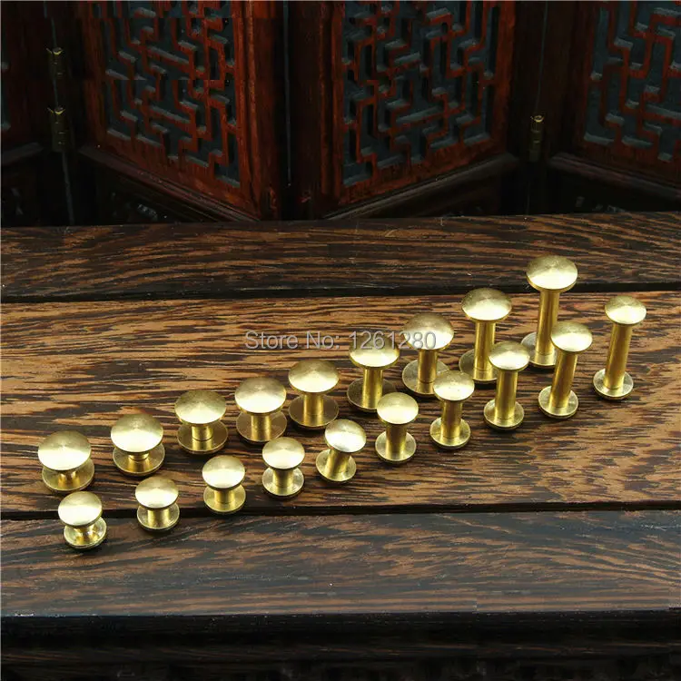 Бесплатная доставка двойной дуги 10*4*20 мм латунный кошелек с винтовым ремнем