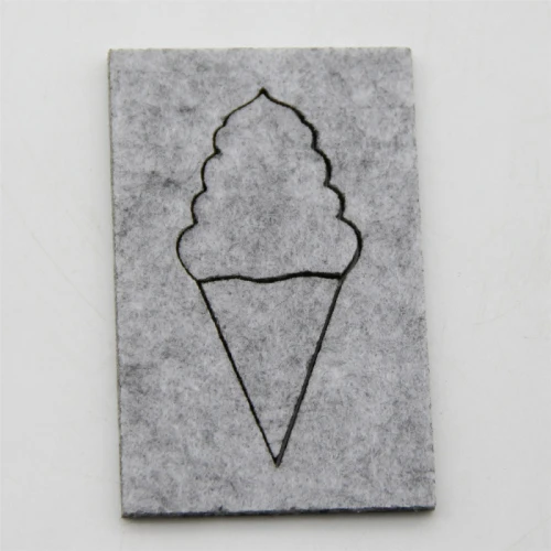 Ice Cream Несколько стилей Игла DIY валяния фетровые аппликации плесень Ремесло трафарет формы Швейные аксессуары стартер ручной работы шерстяной войлок - Цвет: Ice Cream