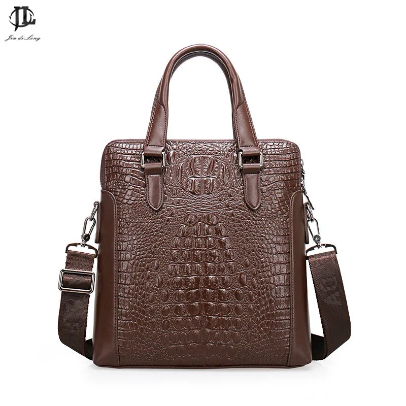 Модная брендовая мягкая кожаная мужская сумка Prius плетеный узор портфель модная