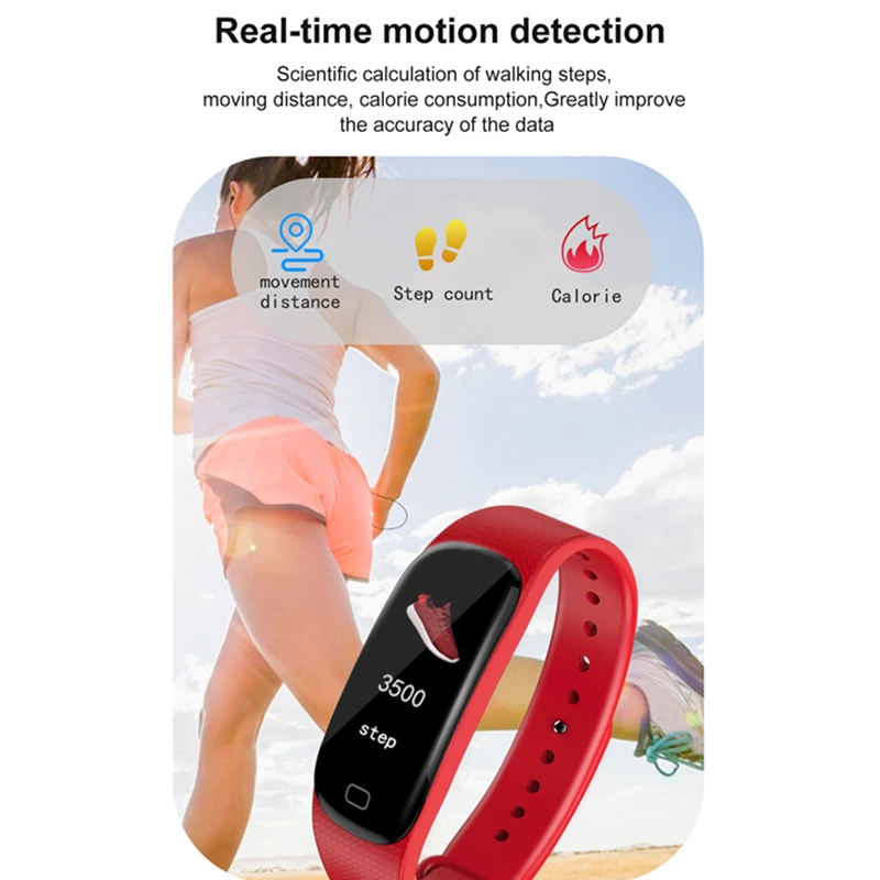 Smartwatch водостойкий пульсометр кровяное давление несколько спортивных режимов