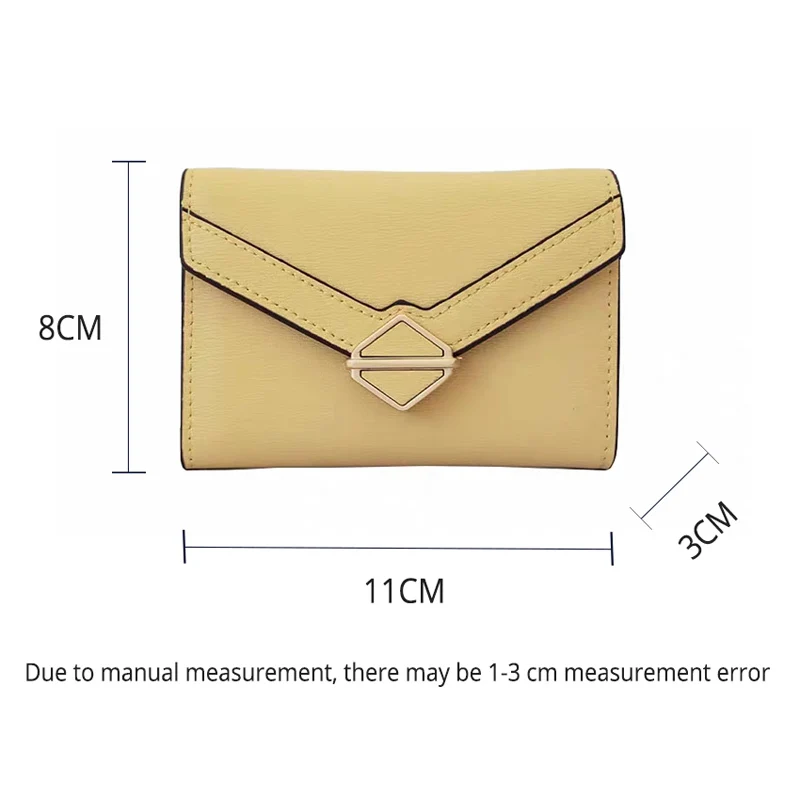 Женский кошелек для карт из спилка Однотонный женский хит продаж женские