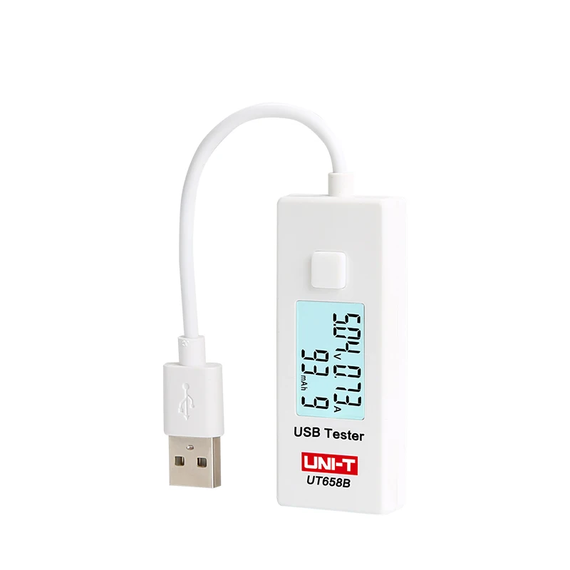 UNI-T UT658B UT658 USB тестер напряжения для телефона компьютера зарядки измерения тока