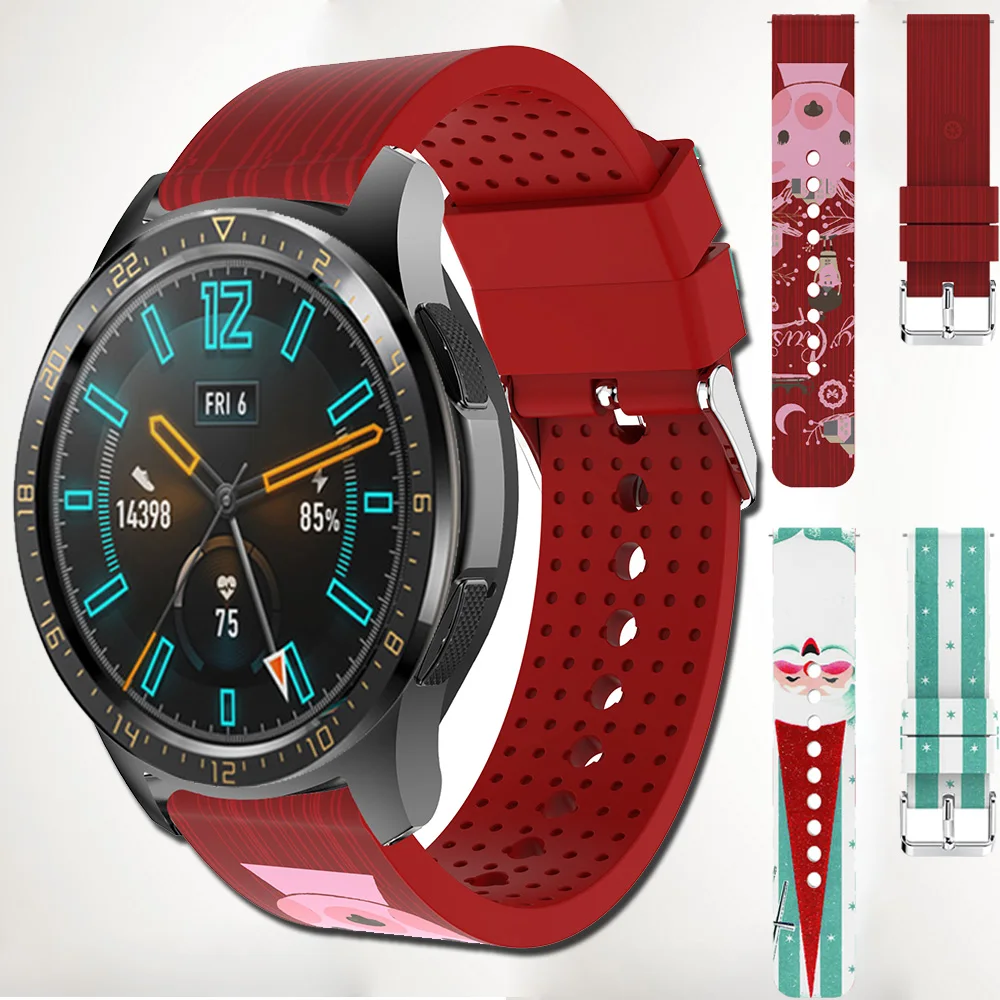 Модный силиконовый ремешок для часов HUAWEI Watch GT Sport запасной браслет ремешок для Xiaomi Huami Amazfit 2/2 S