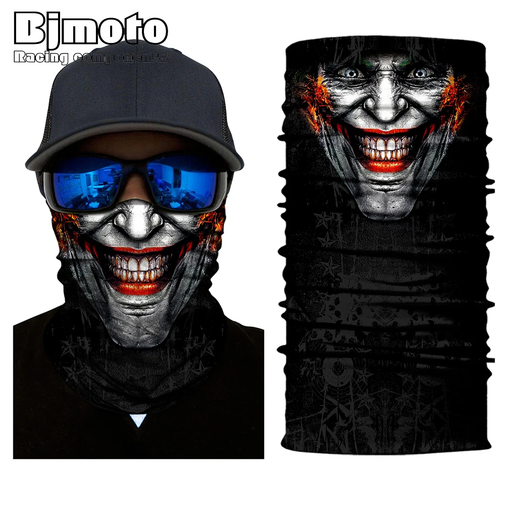 Мотоциклетная тактическая защитная маска от пыли BJMOTO с черепом солнца Балаклава