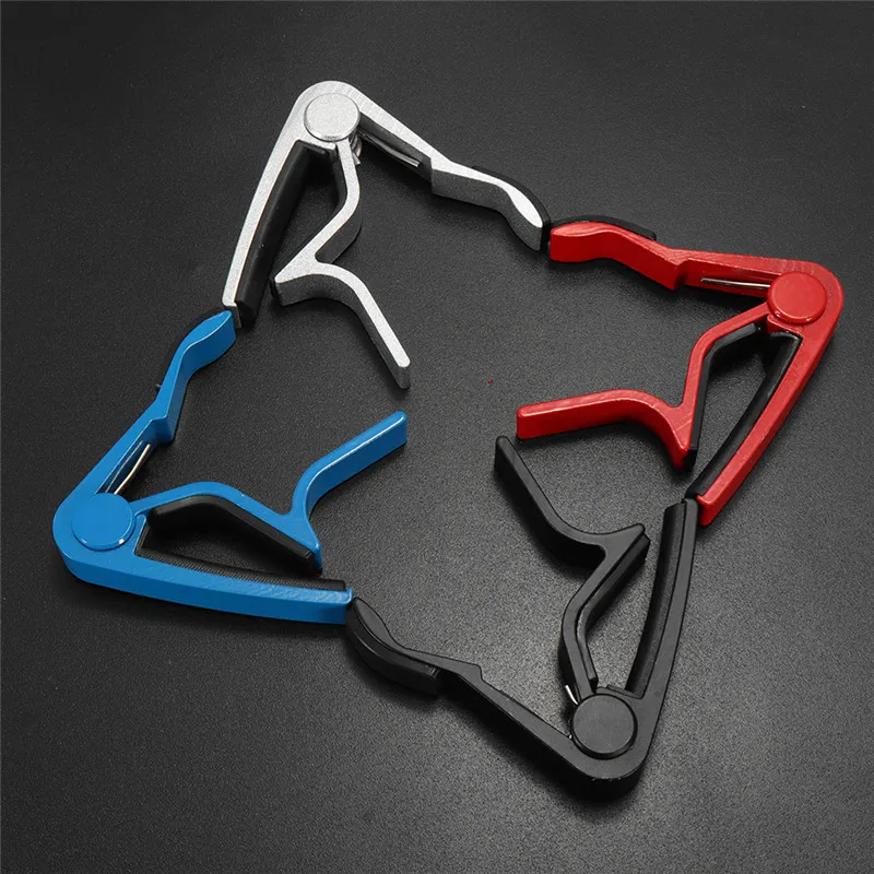 Zebra 6 цветов Алюминиевый сплав Tune Clamp Key Trigger Capo для акустической электрической гитары ra Музыкальные инструменты часть аксессуары