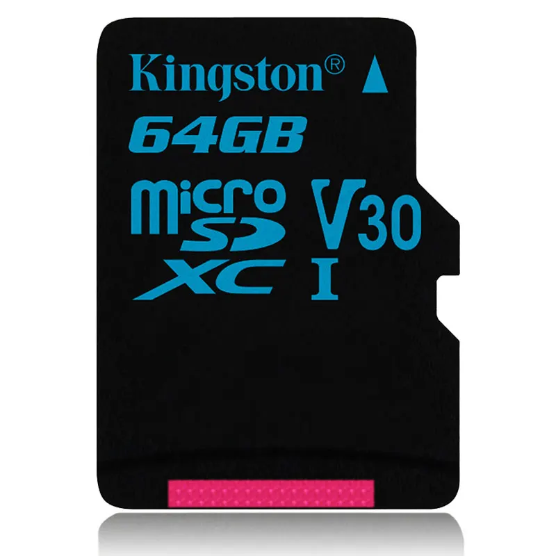 Карта памяти Kingston Micro SD 32 ГБ 64 128 TF microSD Full HD 4K экшн камера карты для Дрон смартфона