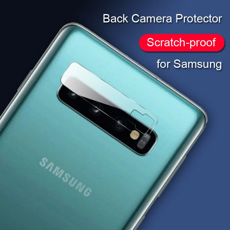 Пленка для объектива задней камеры закаленное стекло Samsung Galaxy S8 S9 S10 Plus Защита